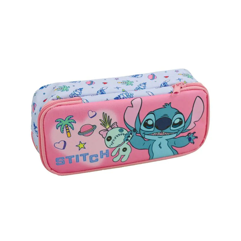 Ученически овален несесер Stitch Tropical