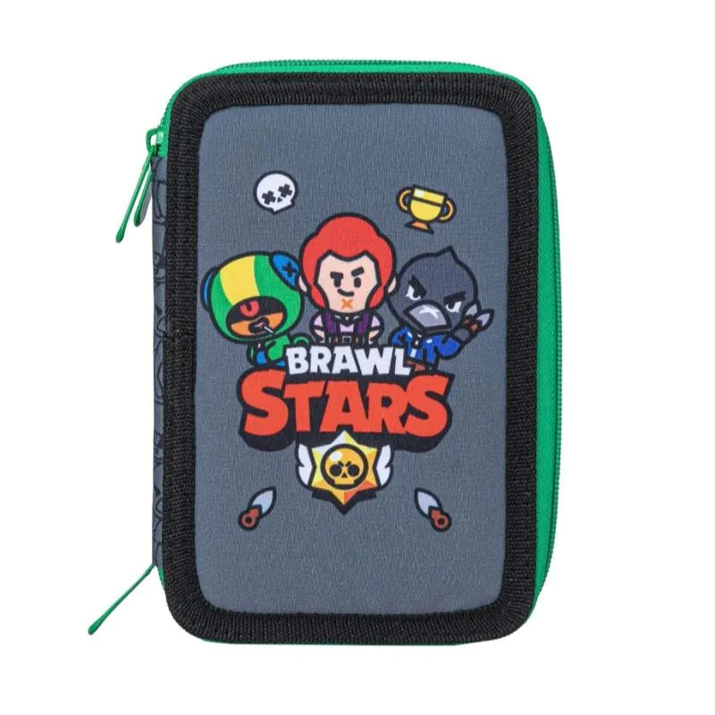 Ученически несесер с три отделения Brawl Stars Play In The Dark