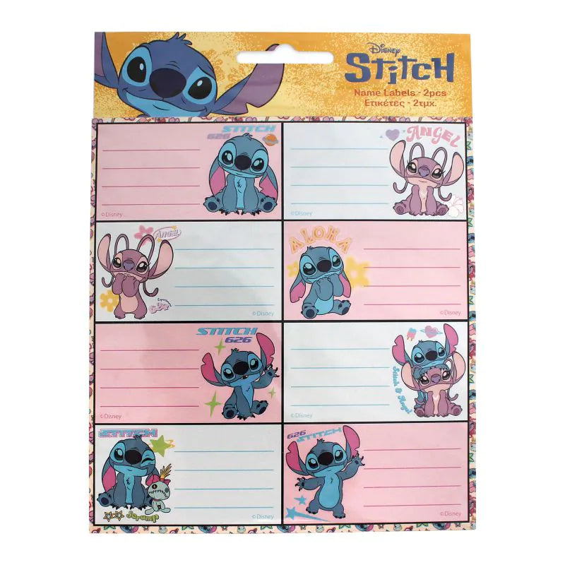 Етикети за тетрадки Stitch (16 броя)