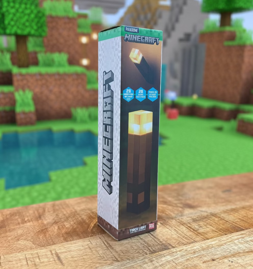 MINECRAFT факла LED лампа
