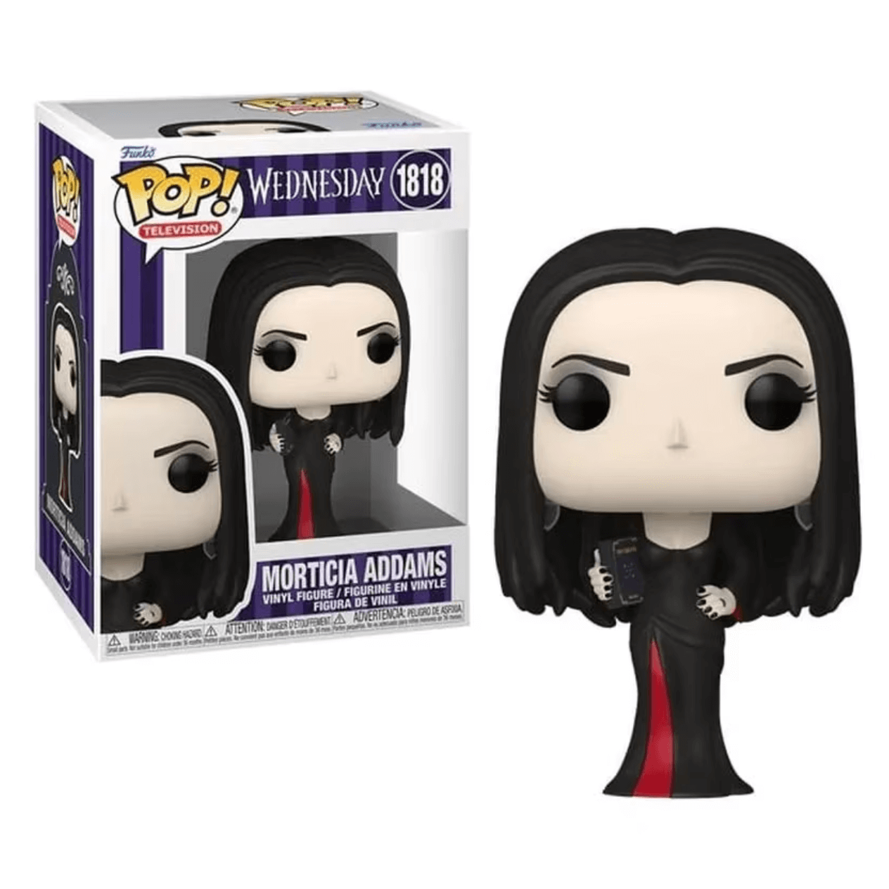 Funko Pop! Television: Wednesday - Morticia Addams #1818 Vinyl Figure