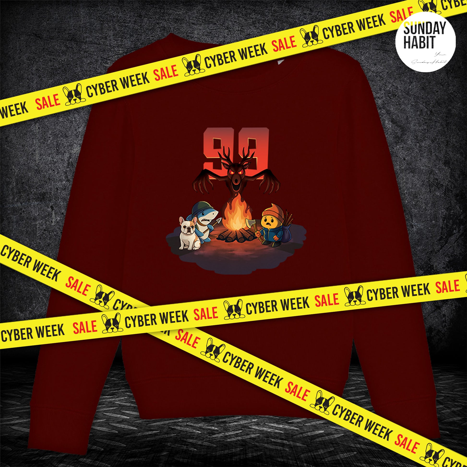 CYBER WEEK 99 NIGHTS - red hot блуза - Sunday Habit