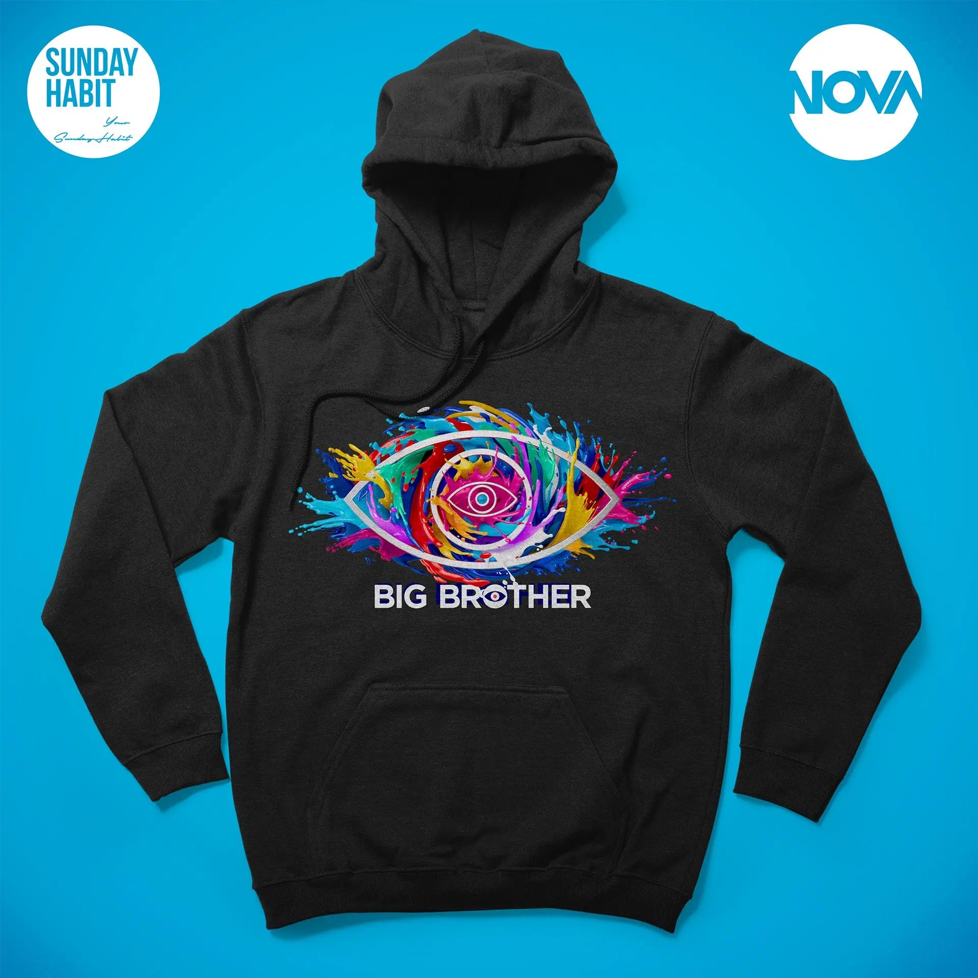 BIG BROTHER - черно худи Big Brother