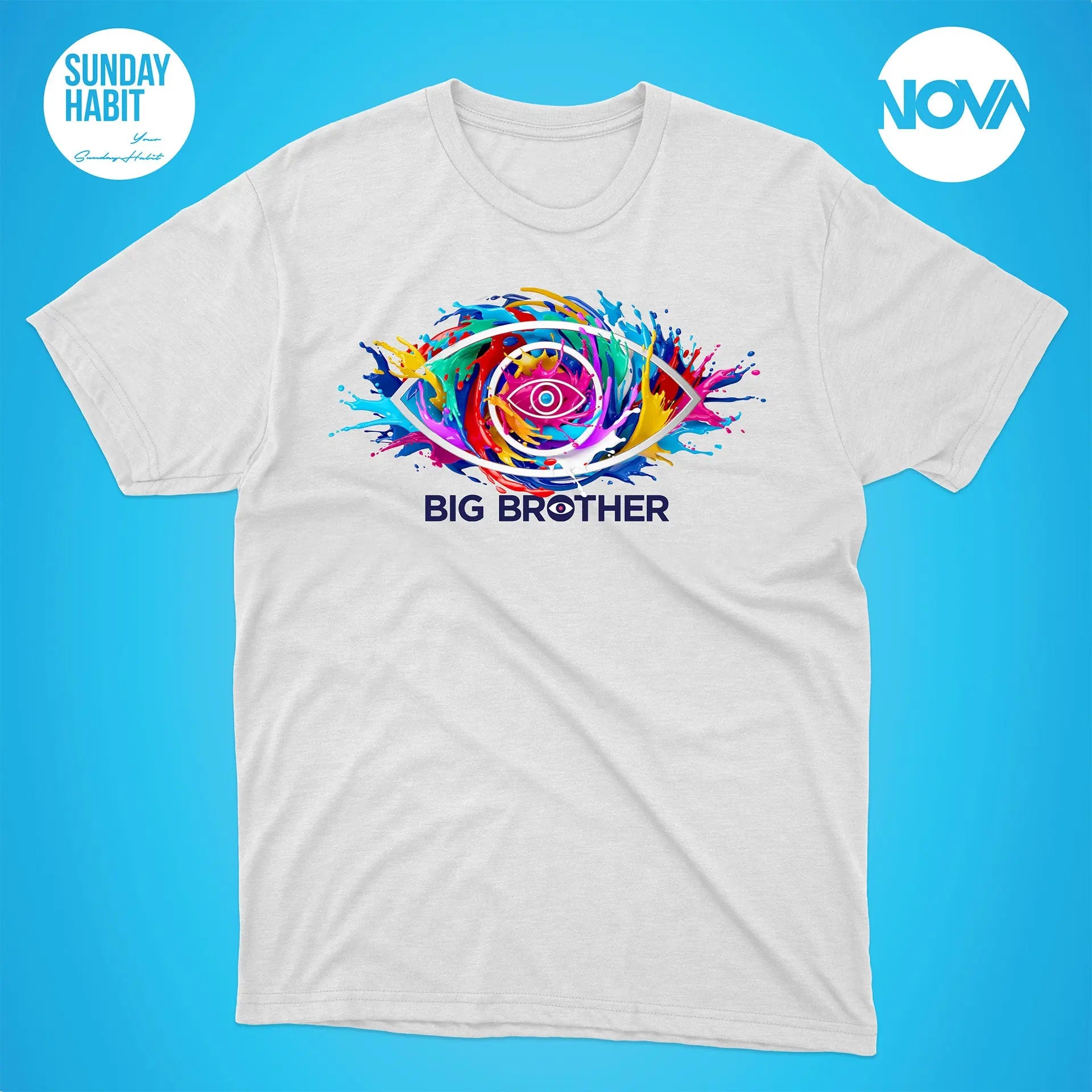 BIG BROTHER - черна тениска Big Brother