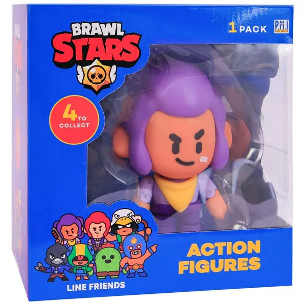 BRAWL STARS - SHELLY - екшън фигуркa - 16.5 см Brawl Stars