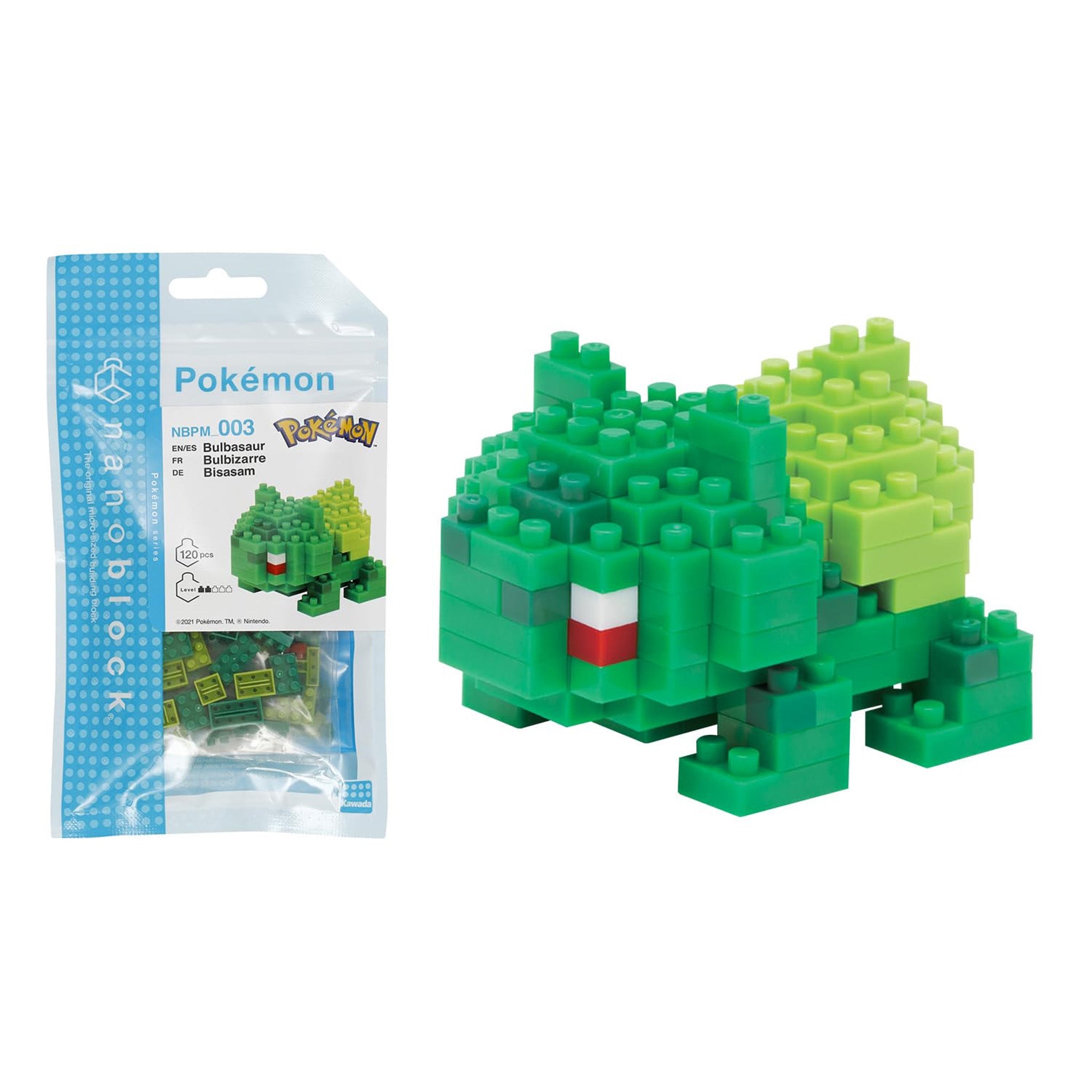 Nanoblock - Bulbasaur - Sunday Habit
