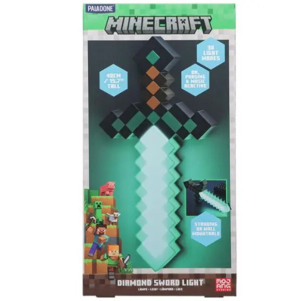 Minecraft - Diamond sword лампа Minecraft
