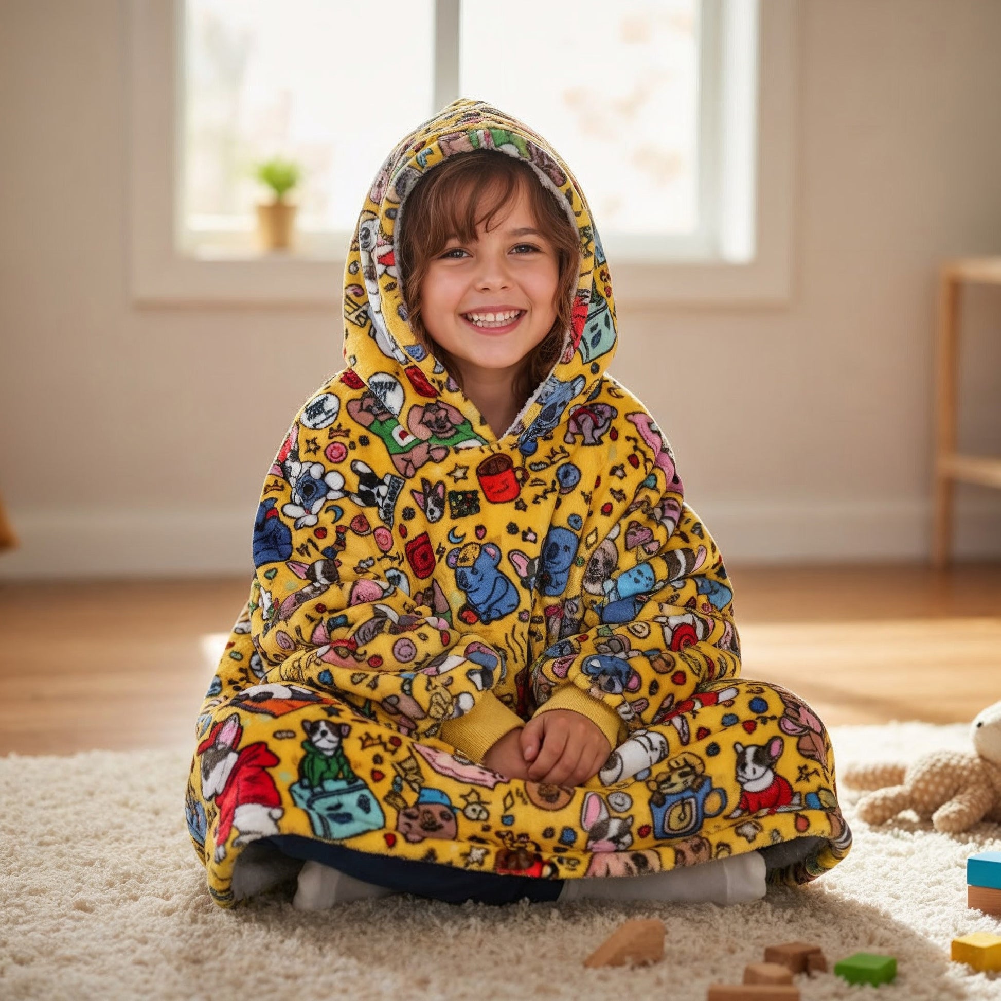 DOODLE - oodie (худи одеяло) - Sunday Habit