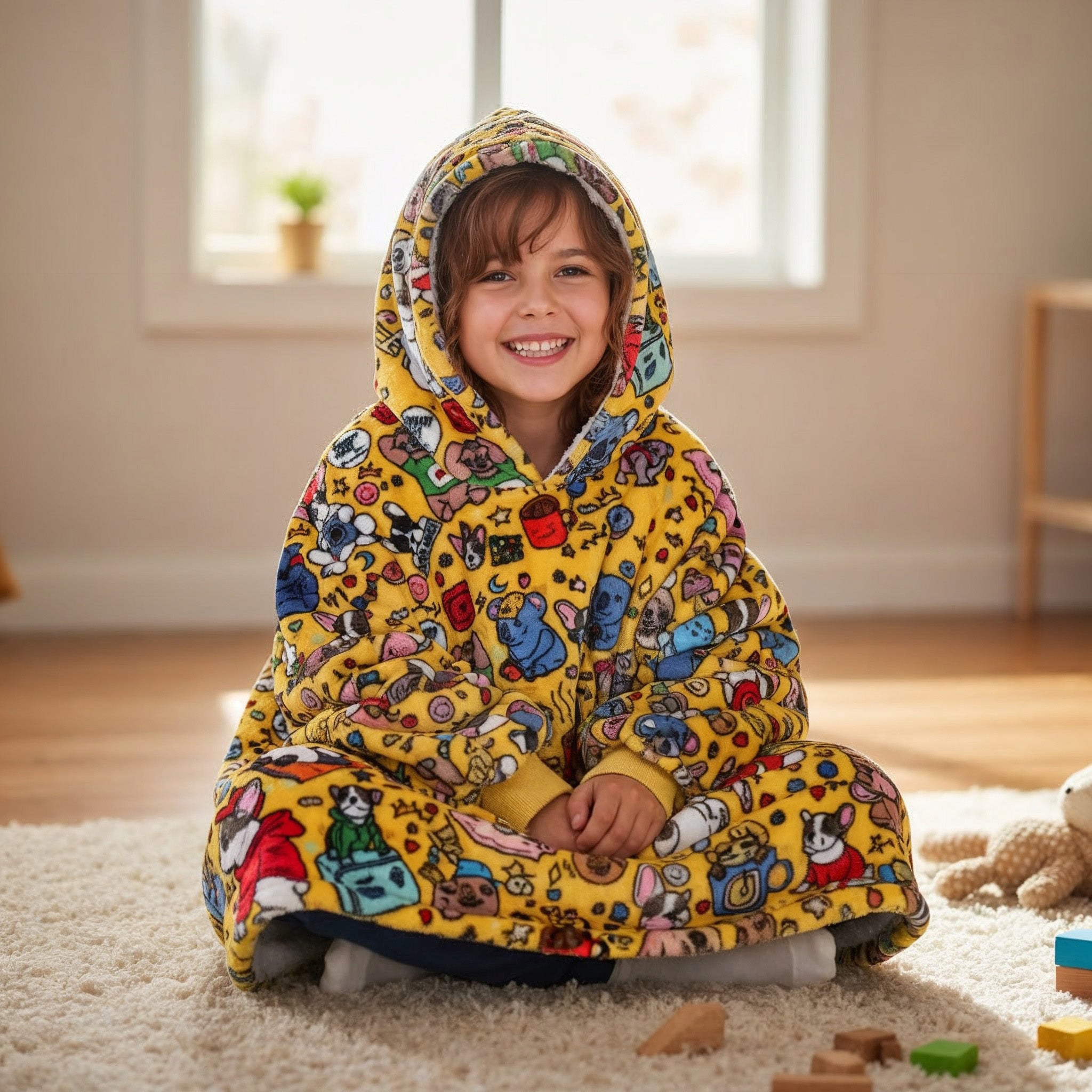 DOODLE - oodie (худи одеяло) - Sunday Habit