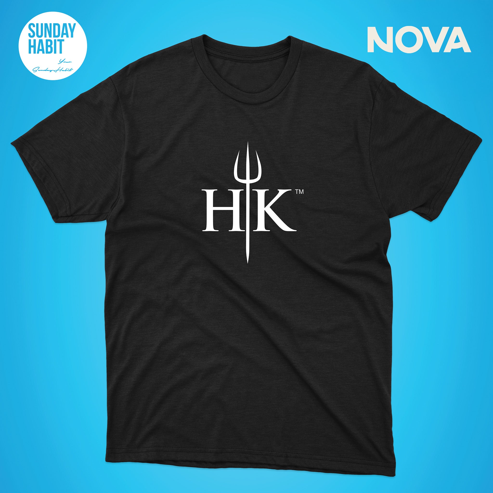 Hell's Kitchen Лого - черна тениска