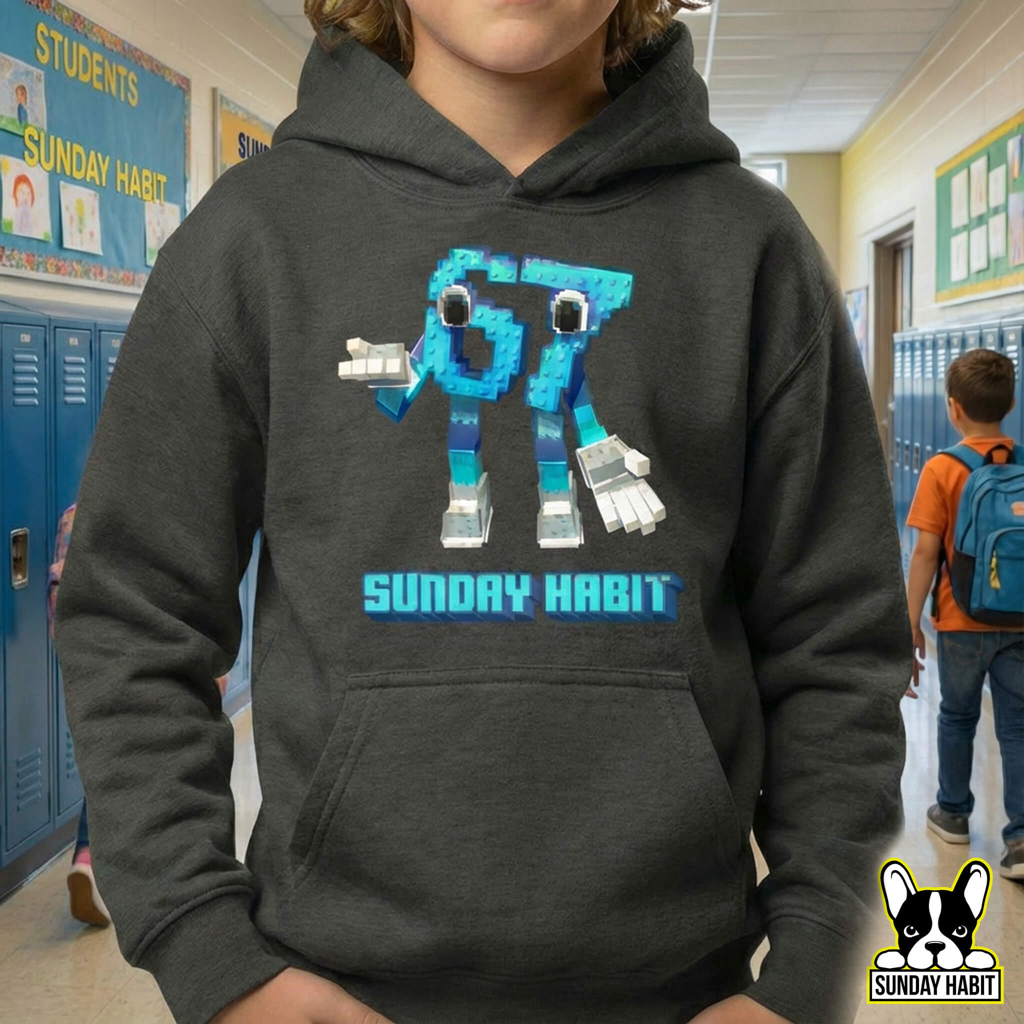 6-7 черно худи