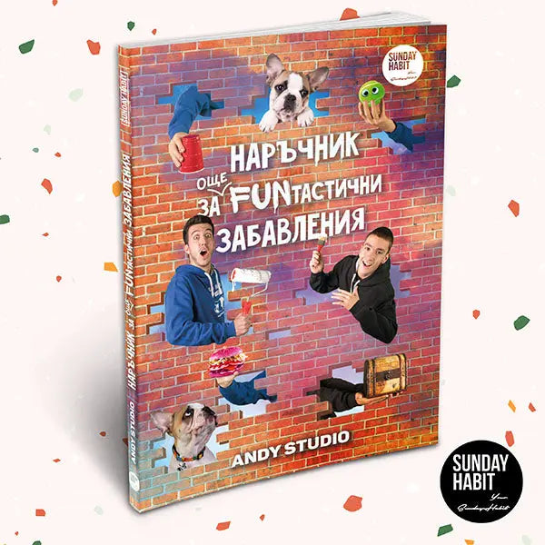Наръчник за ОЩЕ FUNтастични забавления - книга Andy Studio