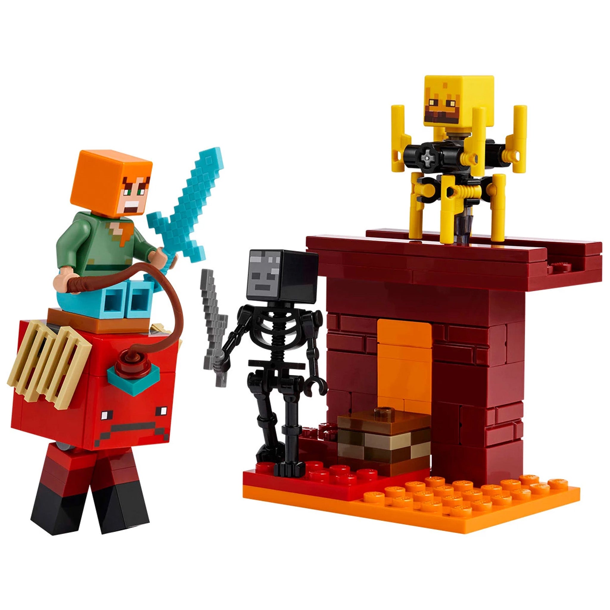 LEGO® Minecraft®: The Nether Lava Battle