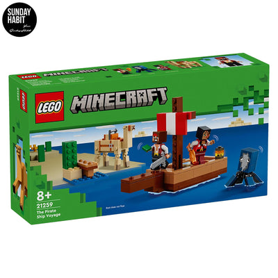 LEGO® Minecraft™ 21259 - Пътуването на пиратския кораб