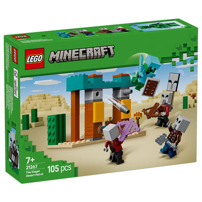 LEGO® Minecraft™ 21267 - Пустинният патрул на злобарите