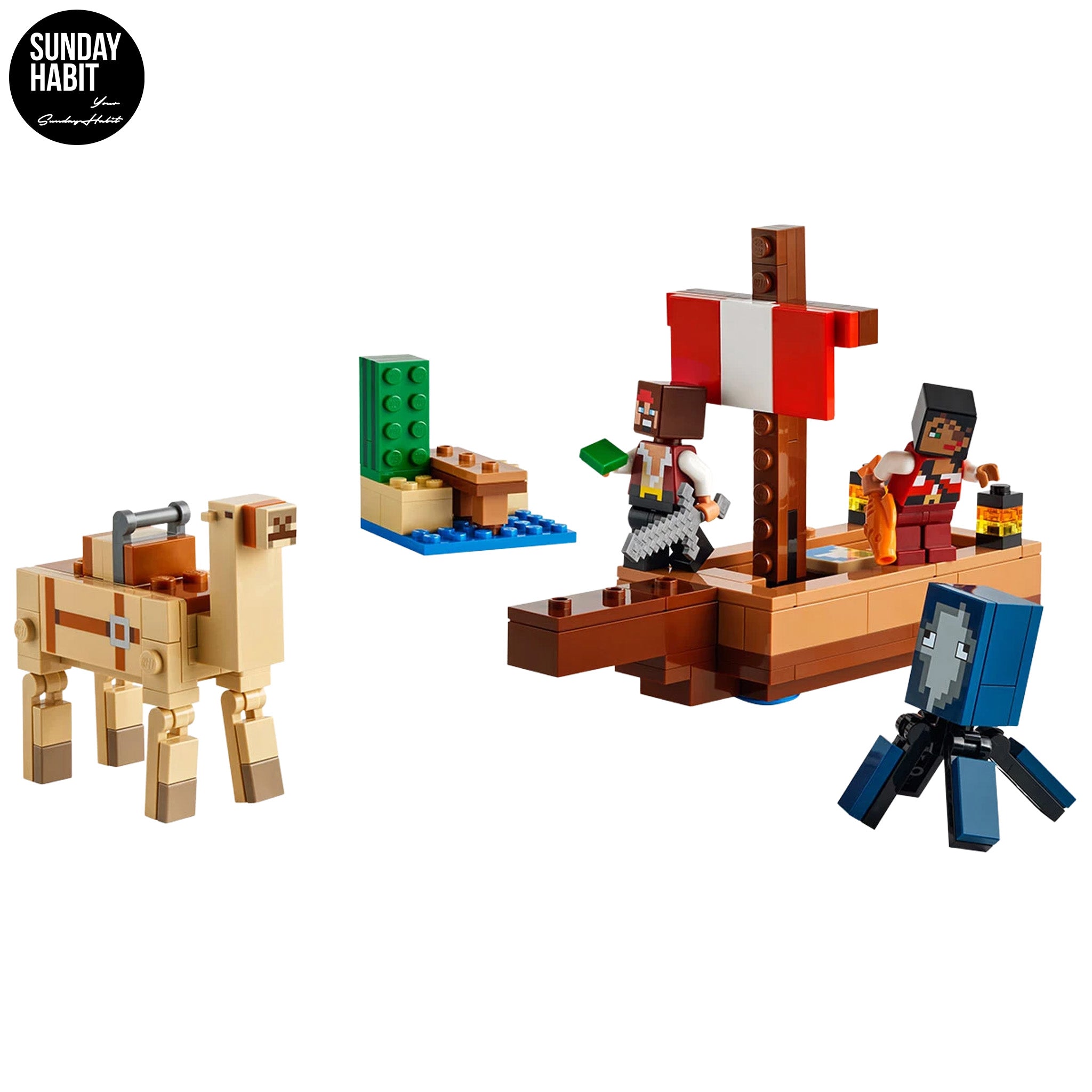 LEGO® Minecraft™ 21259 - Пътуването на пиратския кораб