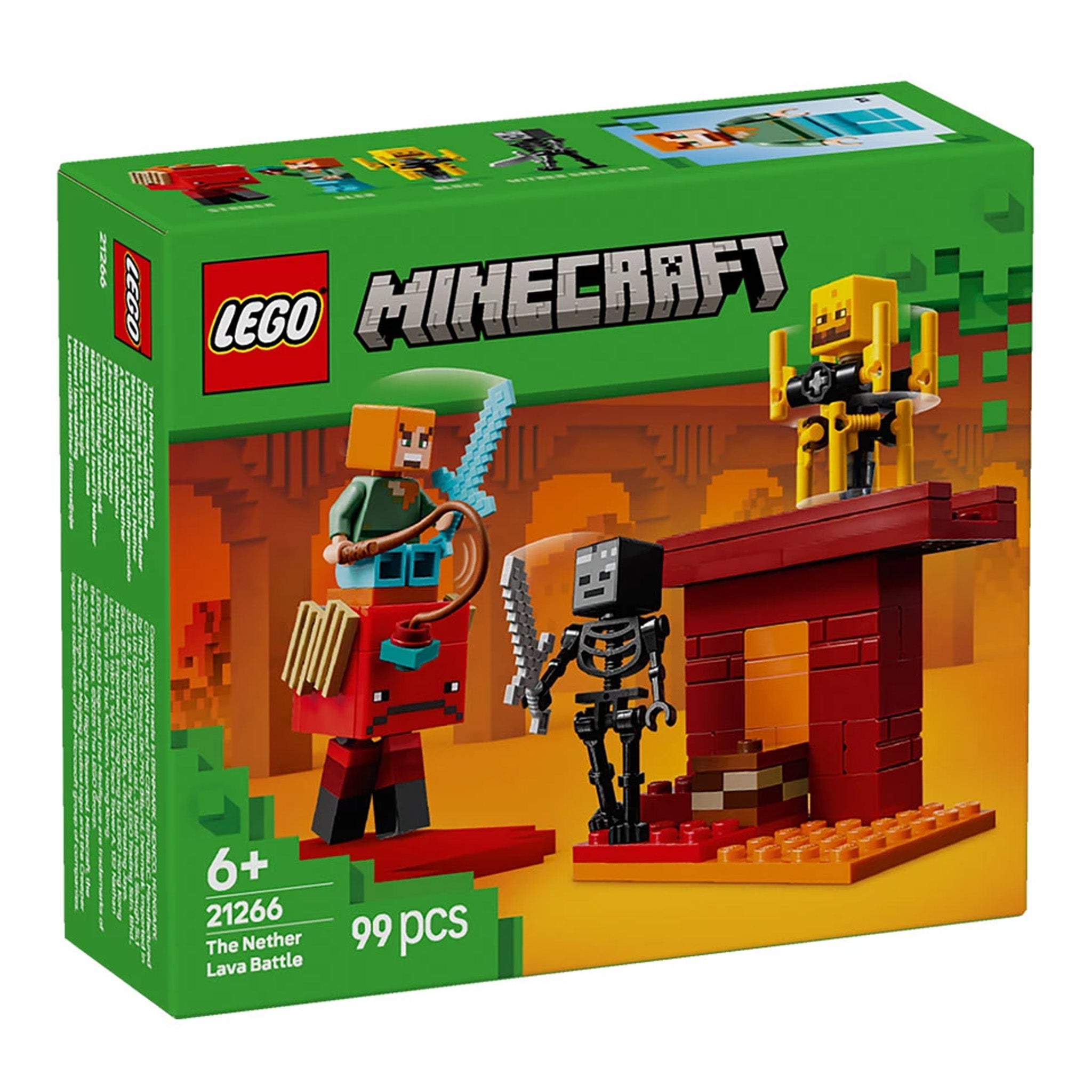 LEGO® Minecraft™ 21266 - Битка в пъклената лава - Sunday Habit