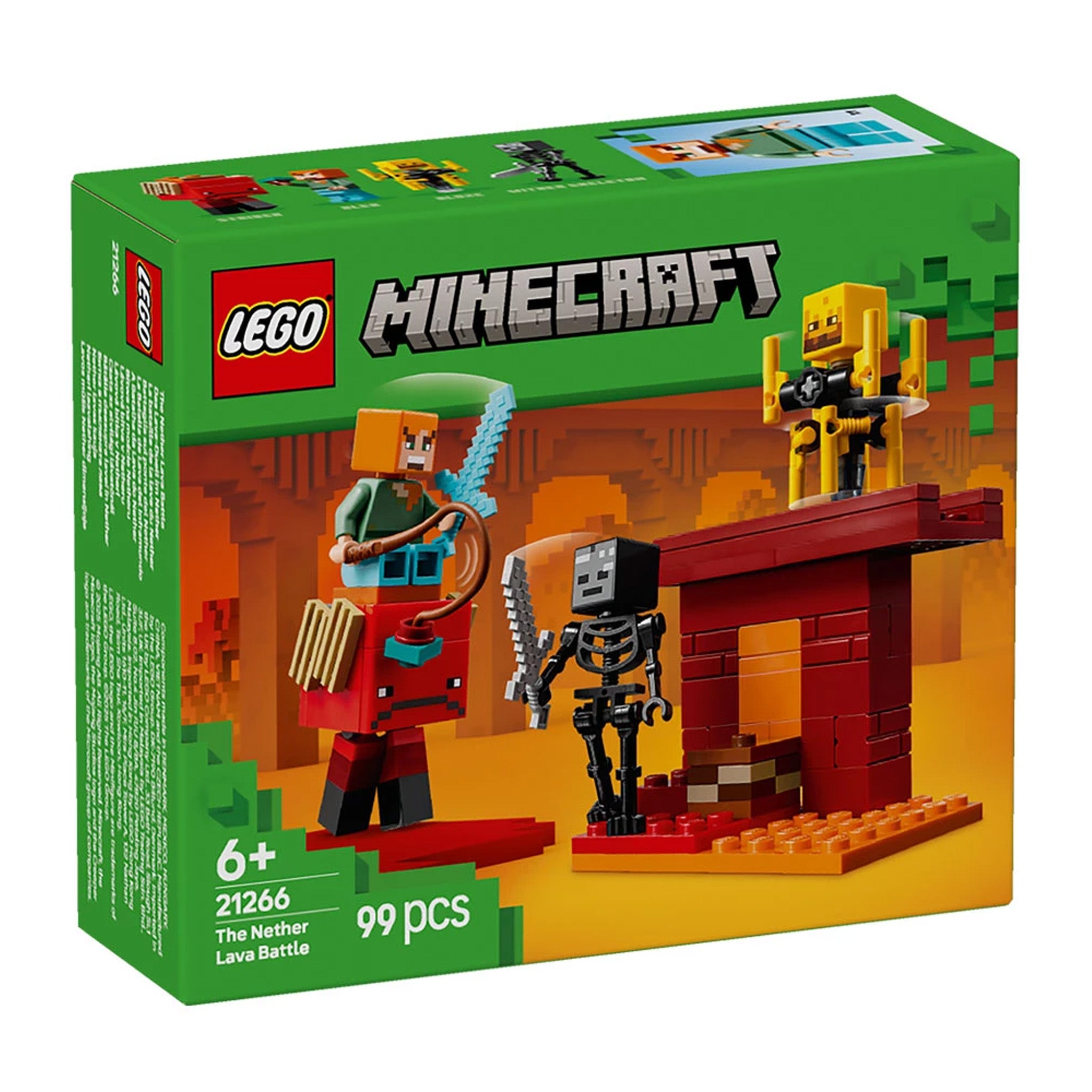 LEGO® Minecraft®: The Nether Lava Battle