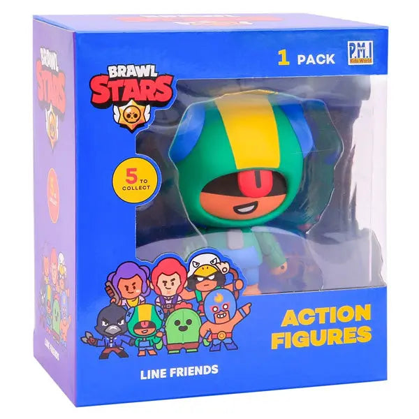BRAWL STARS - LEON - екшън фигурка - 11.5 см. Brawl Stars