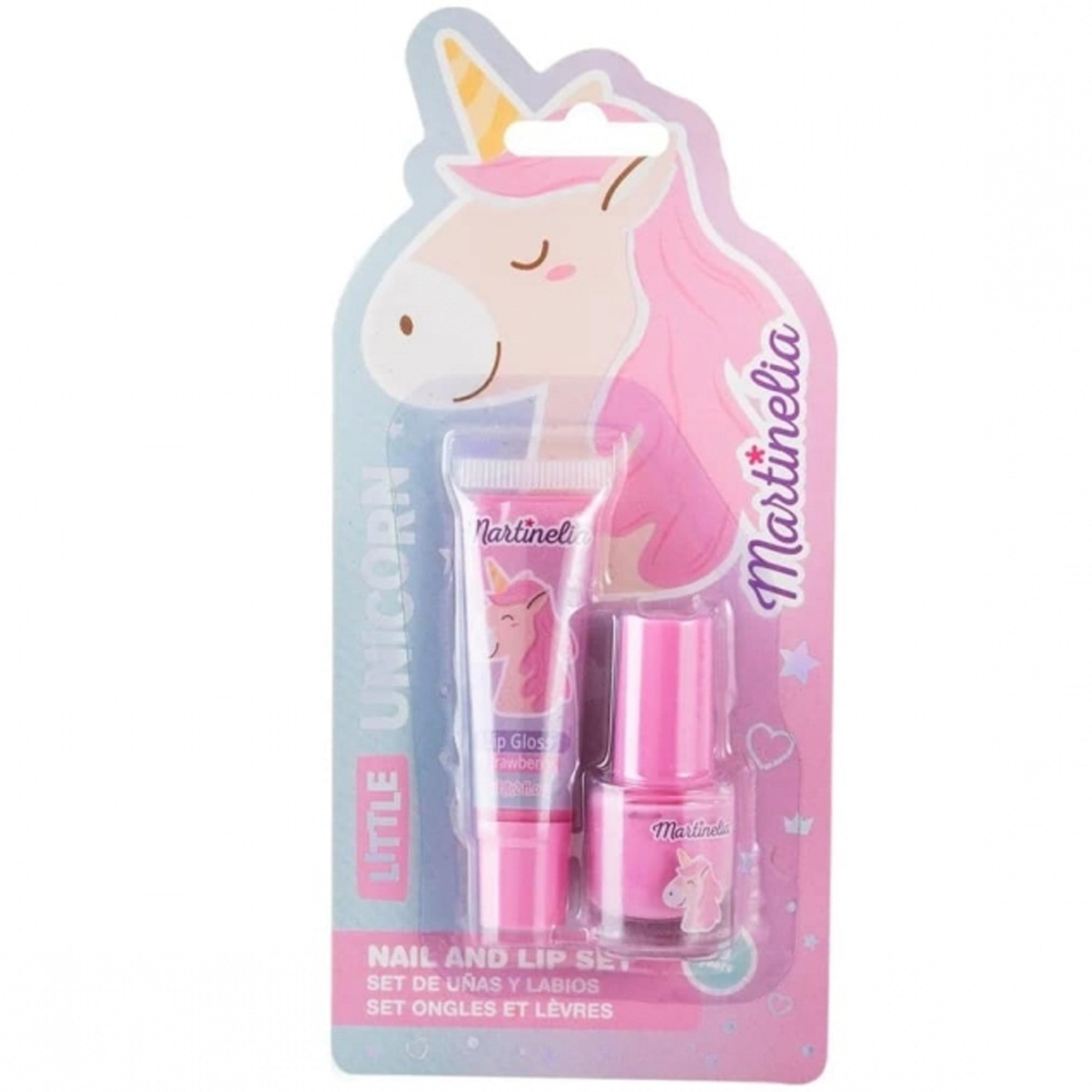 Комплект гланц за устни и лак за нокти 2