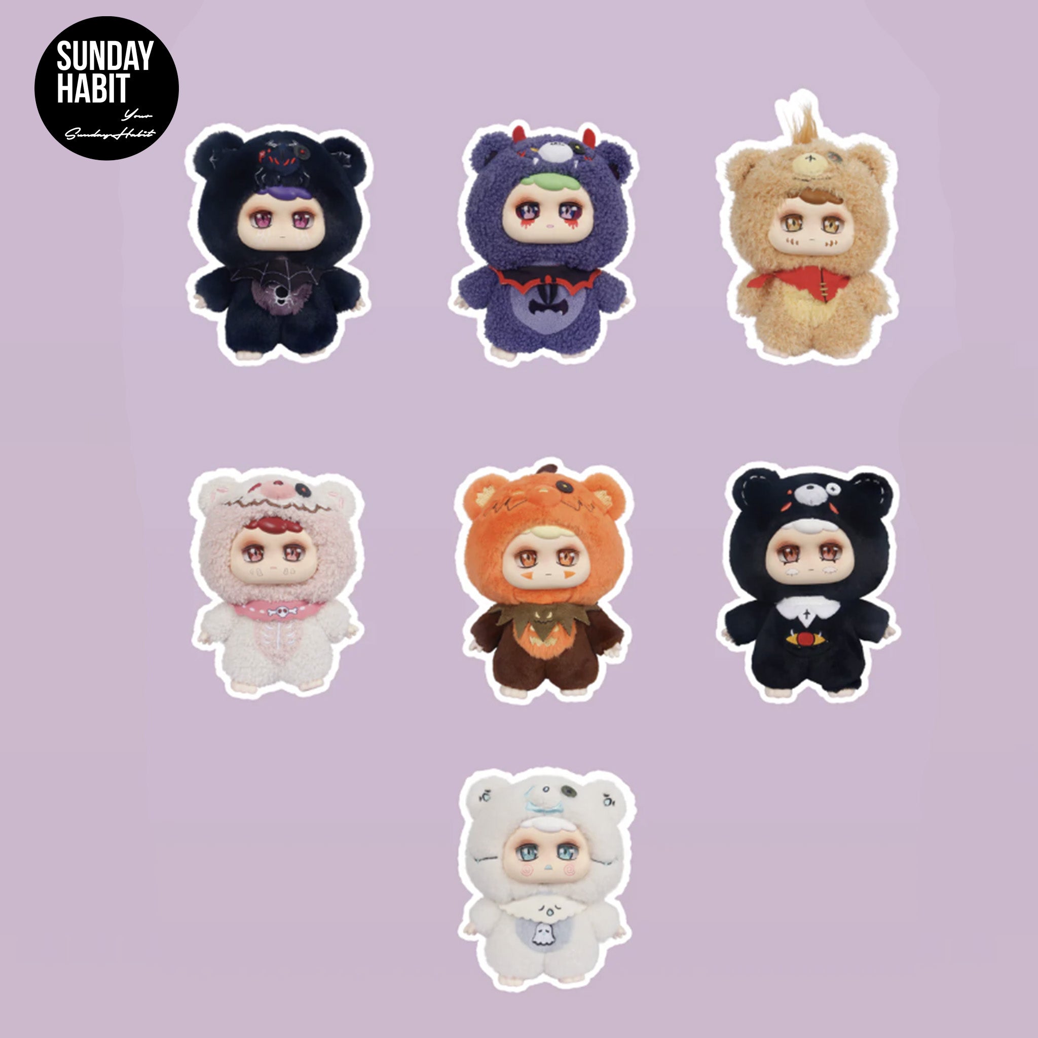 Miiloo Wave 2 Shadow Bear - МИСТЕРИ ФИГУРКА