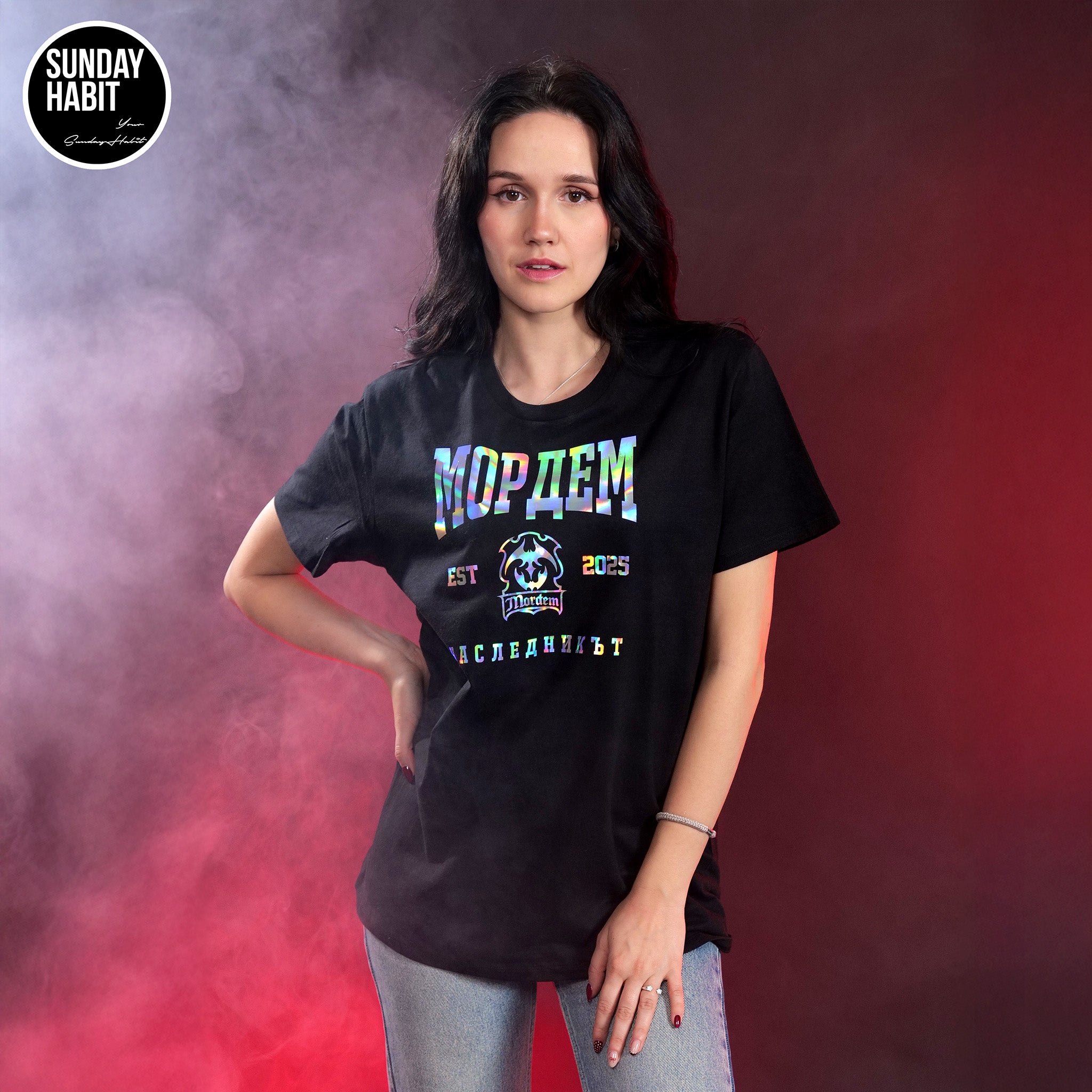 МОРДЕМ - черна тениска + ПОДАРЪК ПЛАКАТ