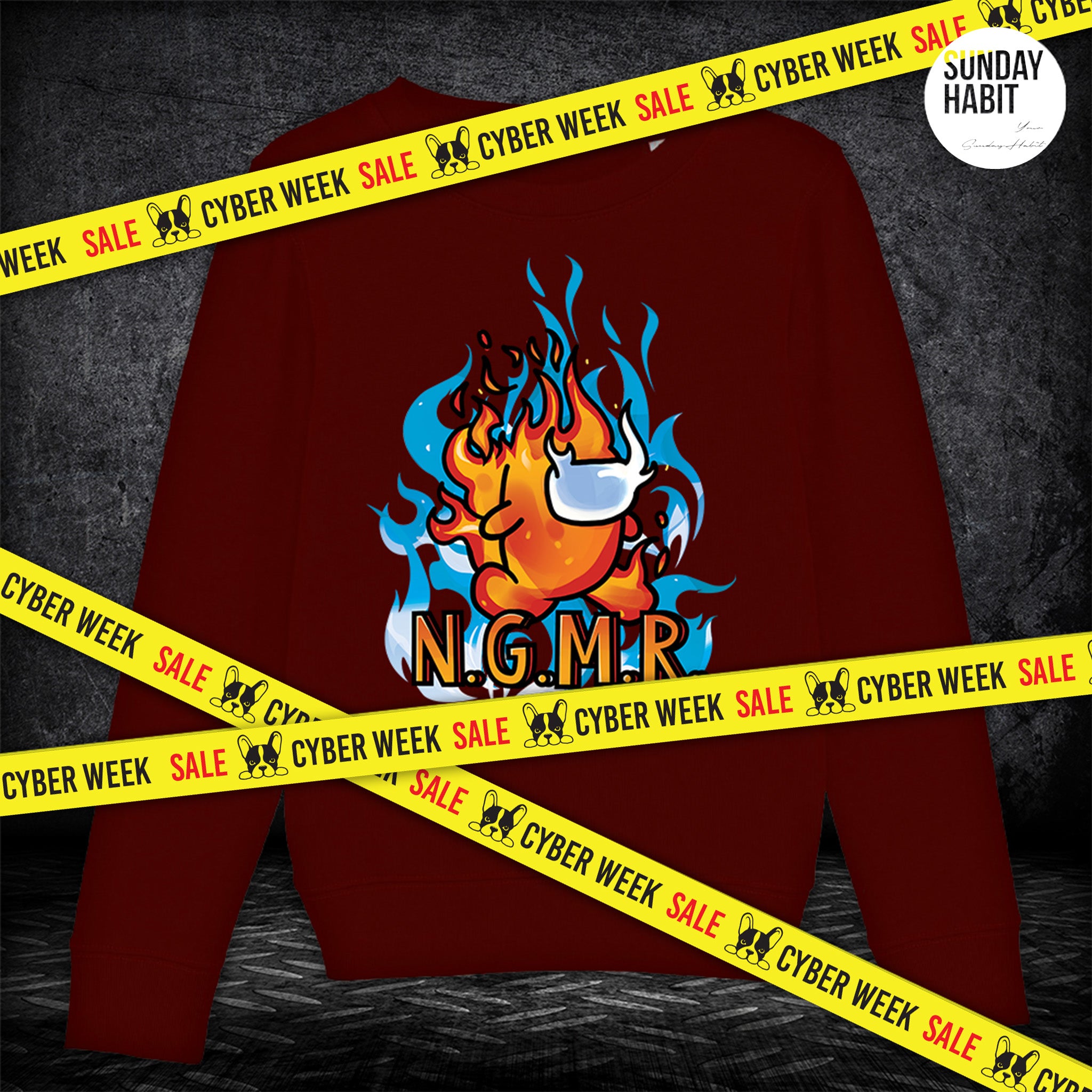 CYBER WEEK N.G.M.R. - red hot блуза - Sunday Habit