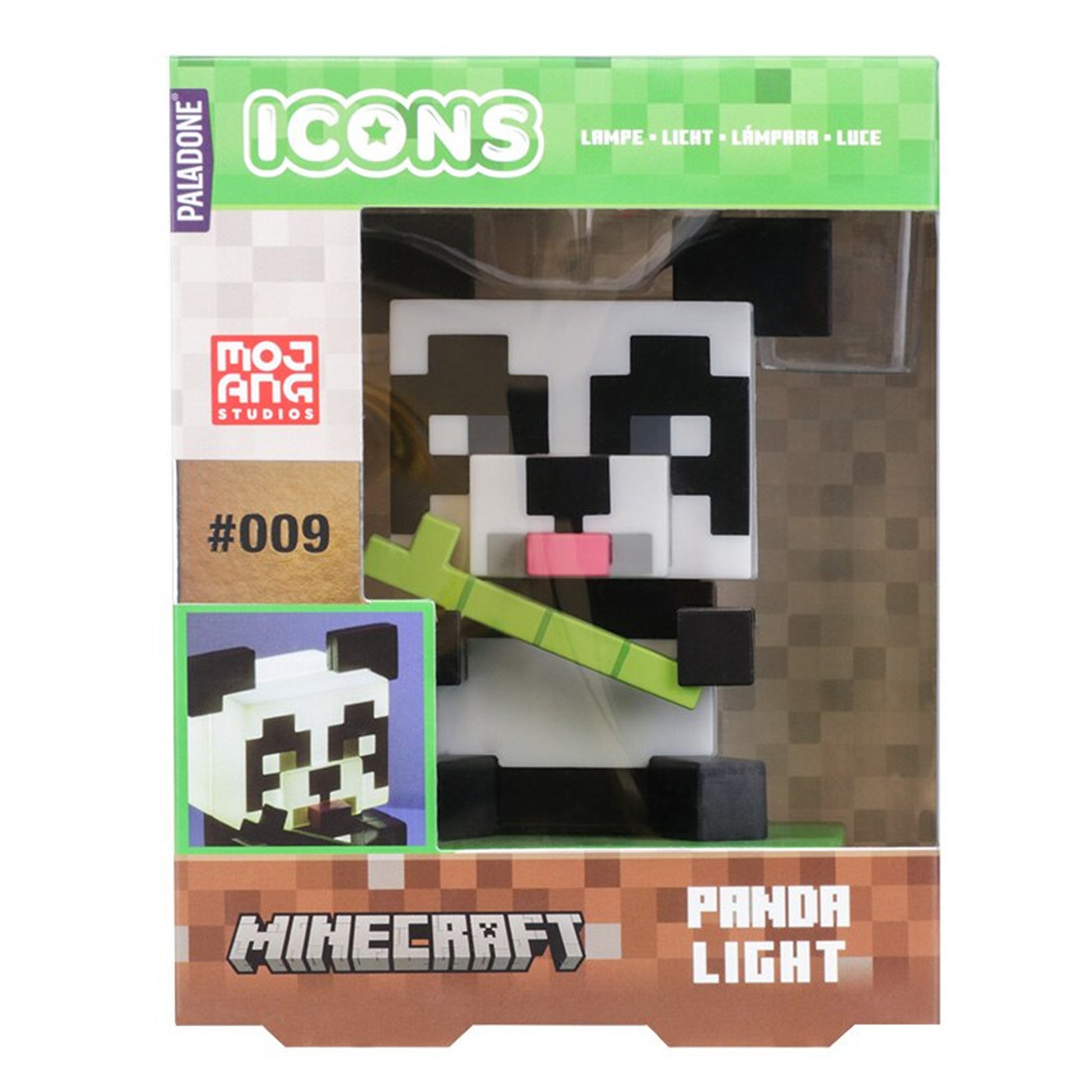 Лампа Minecraft Panda - Sunday Habit