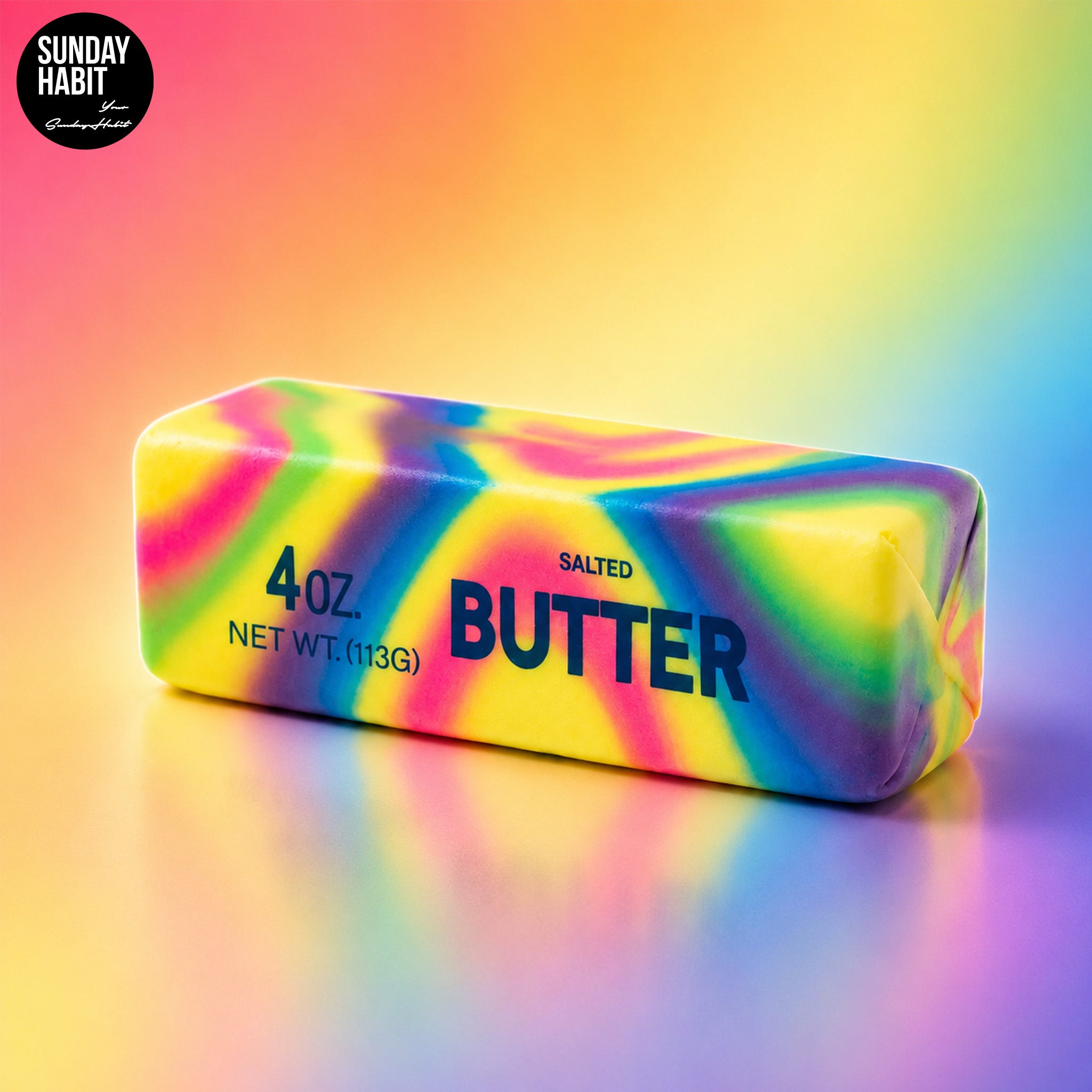 Squishy Rainbow Butter
