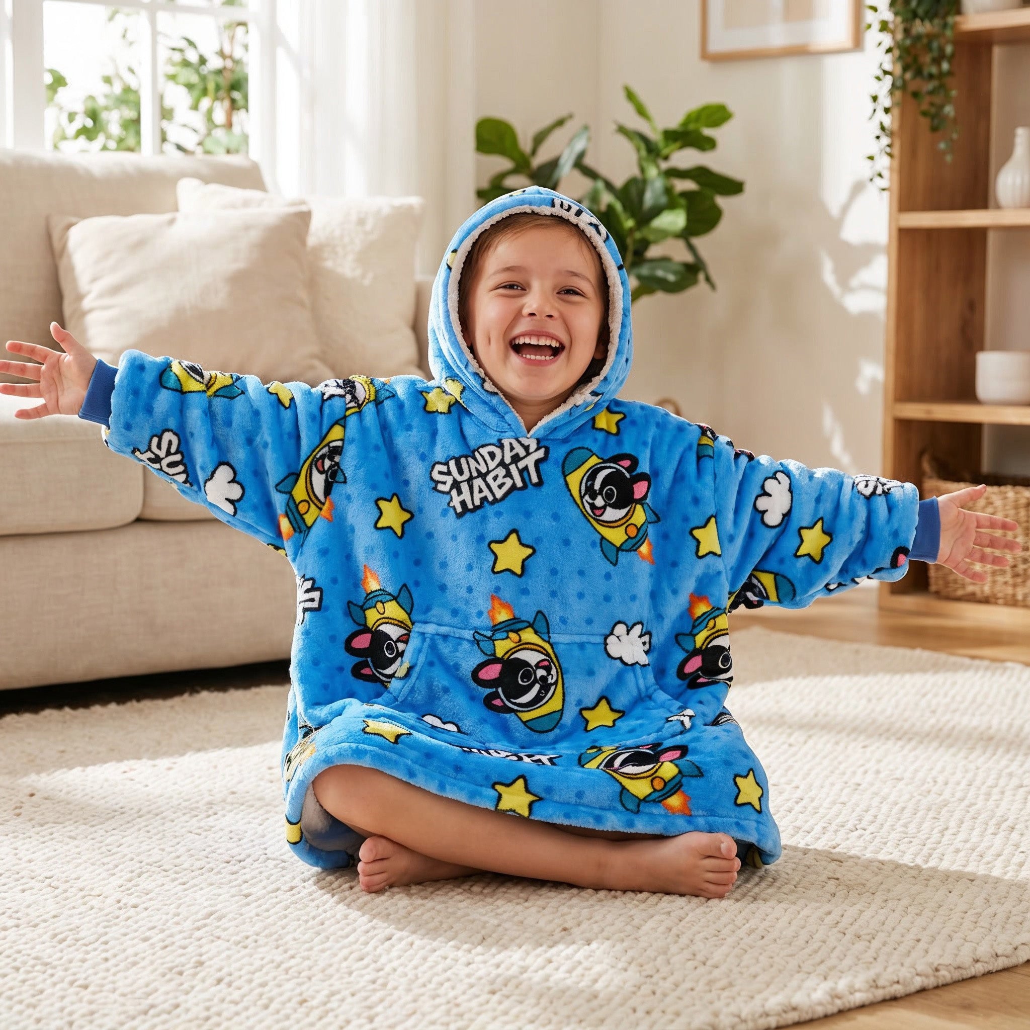 Sunday Rockets - oodie (худи одеяло) - Sunday Habit