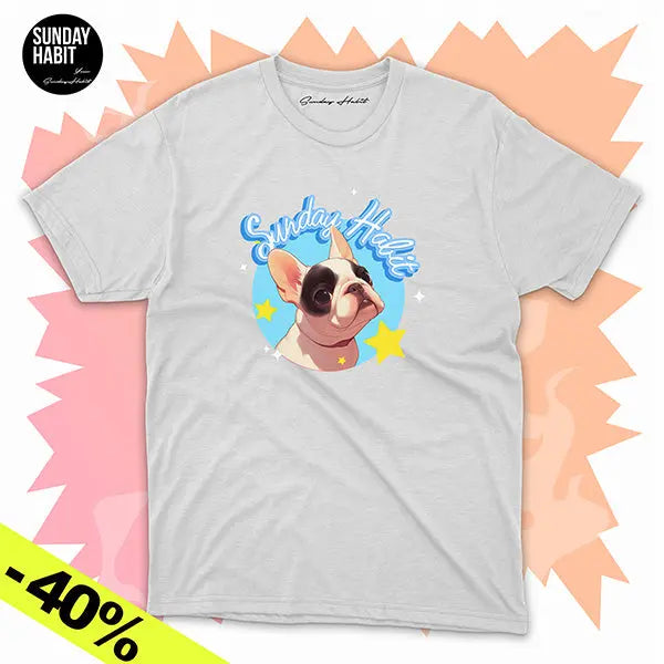 ЛЯТНА РАЗПРОДАЖБА -40% – Nara Baby – бяла тениска Sunday Habit