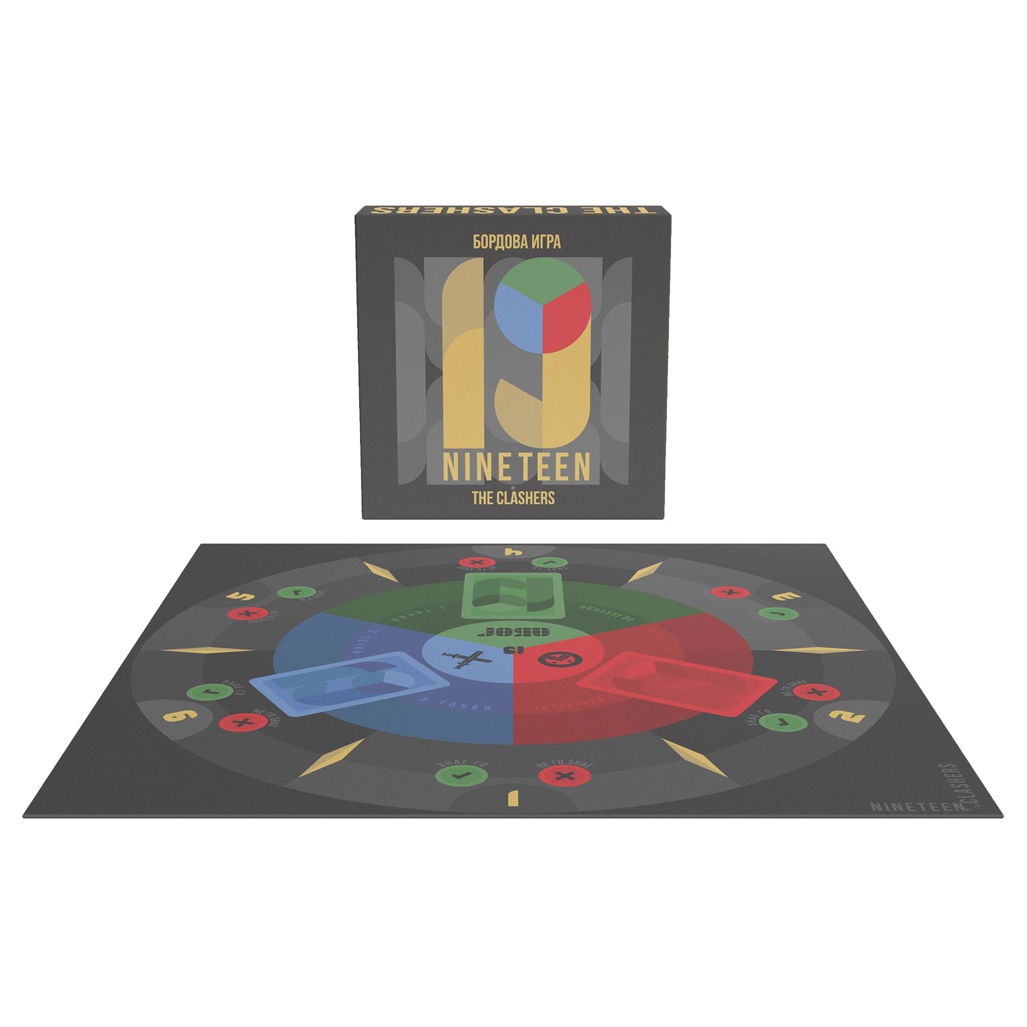 Настолна игра Nineteen (By the Clashers) - Sunday Habit