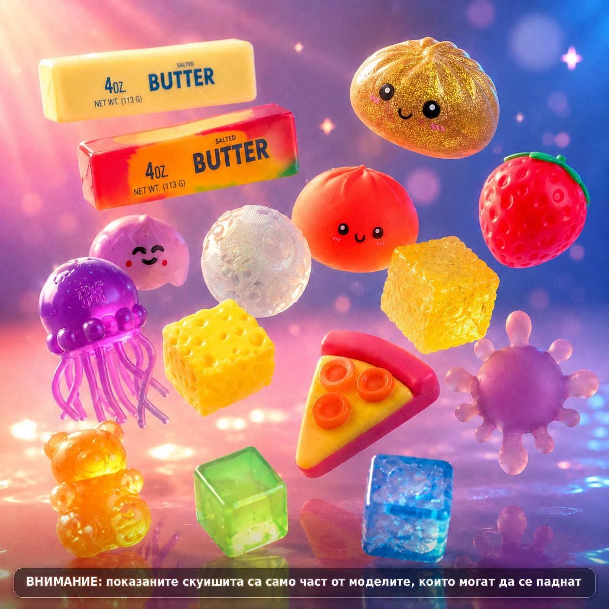 SQUISHY MYSTERY BOX - 2 гарантирани мистериозни скуишита