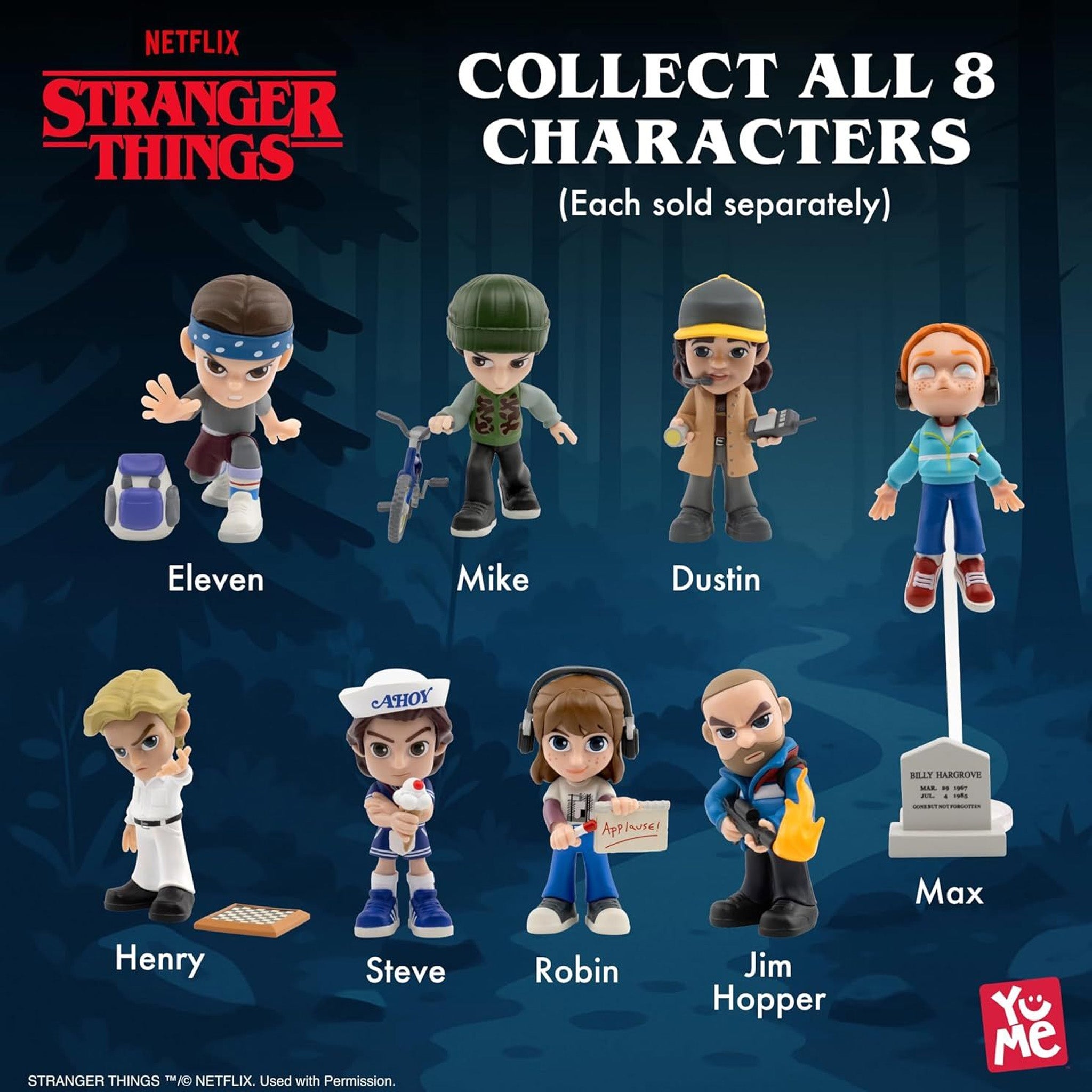 Stranger Things - Upside Down Series 3 - колекционерска фигурка