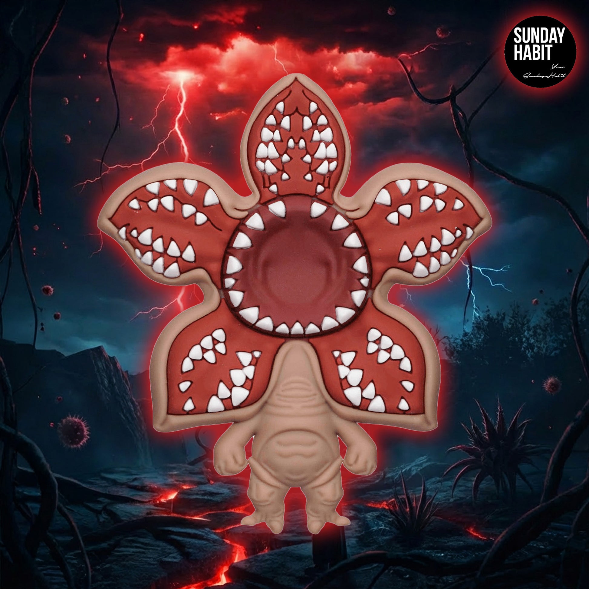 Stranger Things (Series2) (Blind Bag/Random) 3D Foam Bag Clips Figures (32505) - Sunday Habit