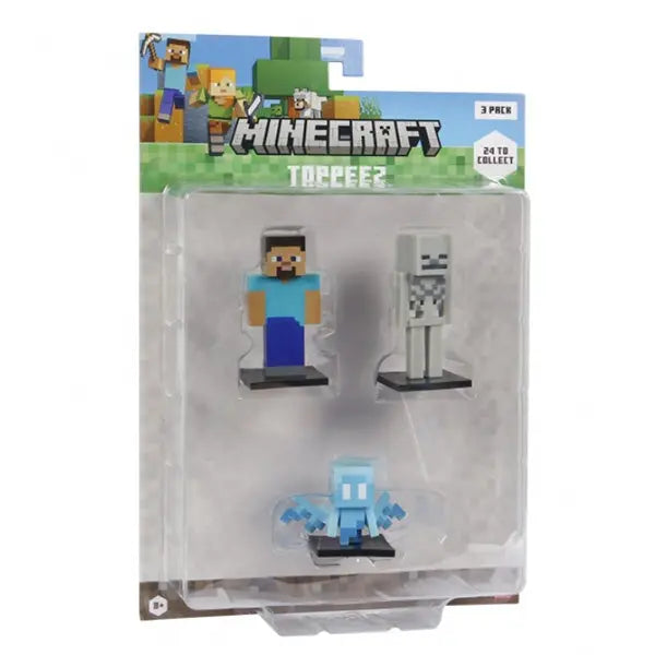 Minecraft - 3D TOPPEEZ - комплект 3 бр. Minecraft
