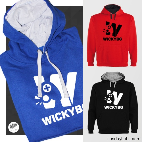 WickyBG лого суичър 2 WickyBG лого суичър